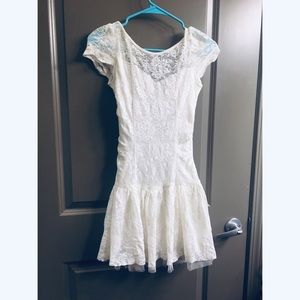 White short dress